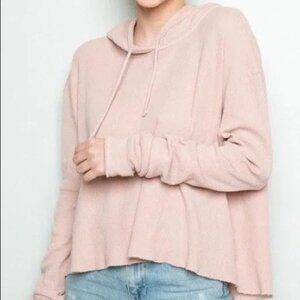 Brandy Melville John Galt Lennon Waffle Hoodie